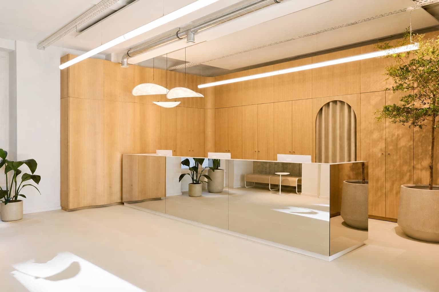 Sustainable Med practice interior